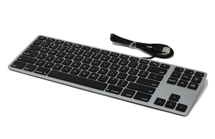  <b>Keyboard:</b> Wired Aluminium Tenkeyless Keyboard for Mac  